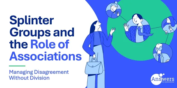 Splinter Groups and the Role of Associations